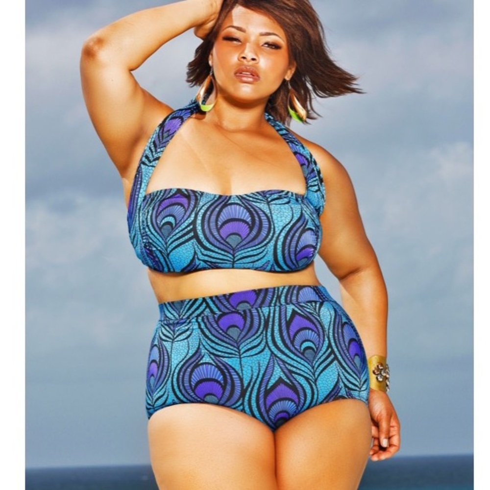 MONIF C High-Waisted Bikini Bottom